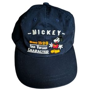 Mickey Walt Disney World Youth Baseball Hat Vintage Character